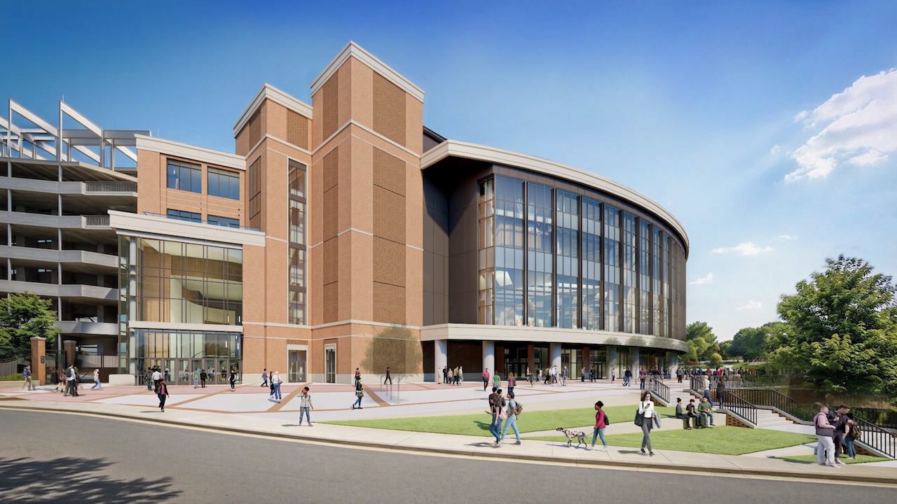 rendering of the Jordan-Hare north addition
