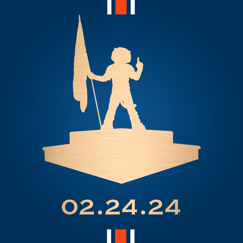 Aubie Statue graphic