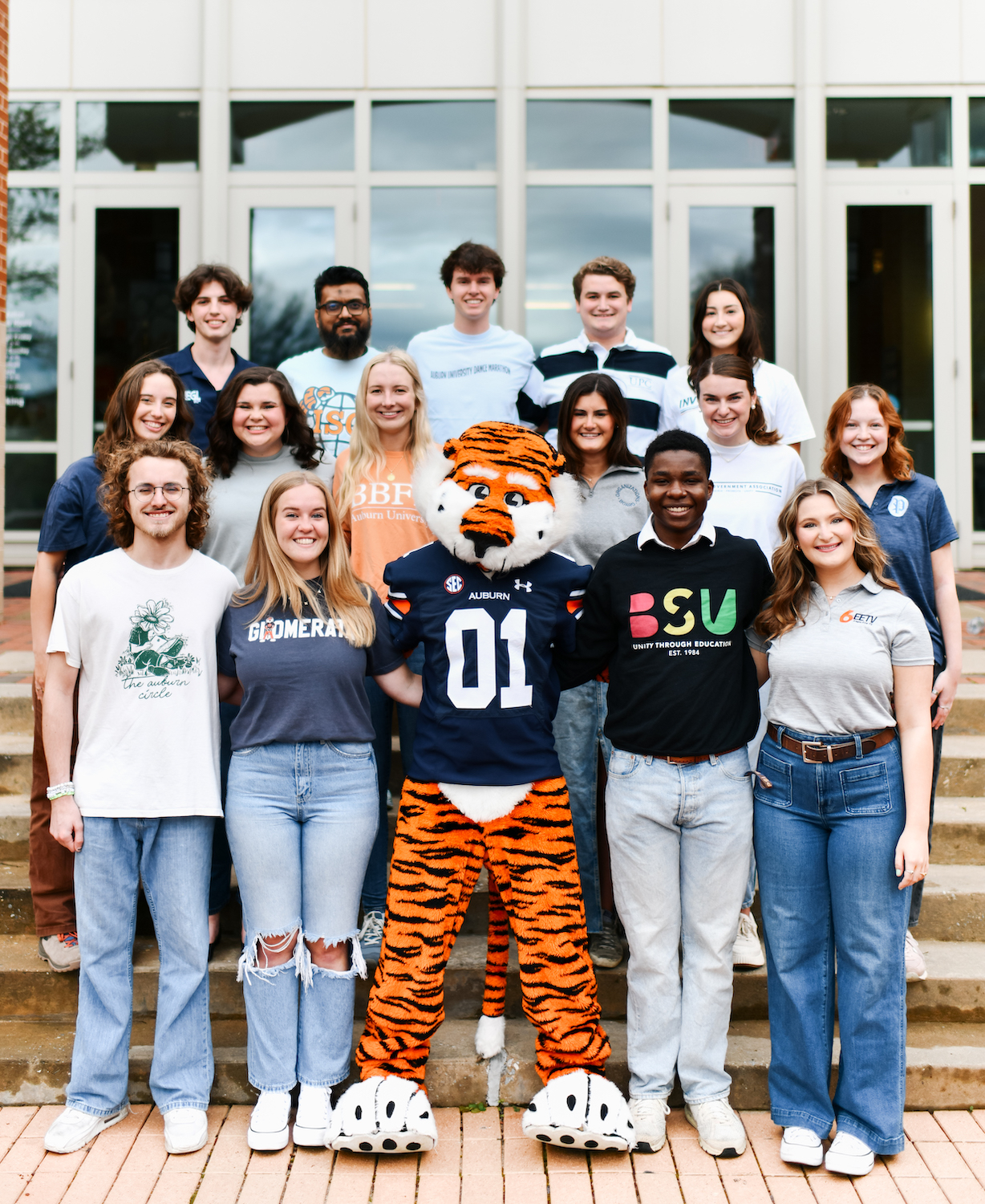 group photo of involvement students